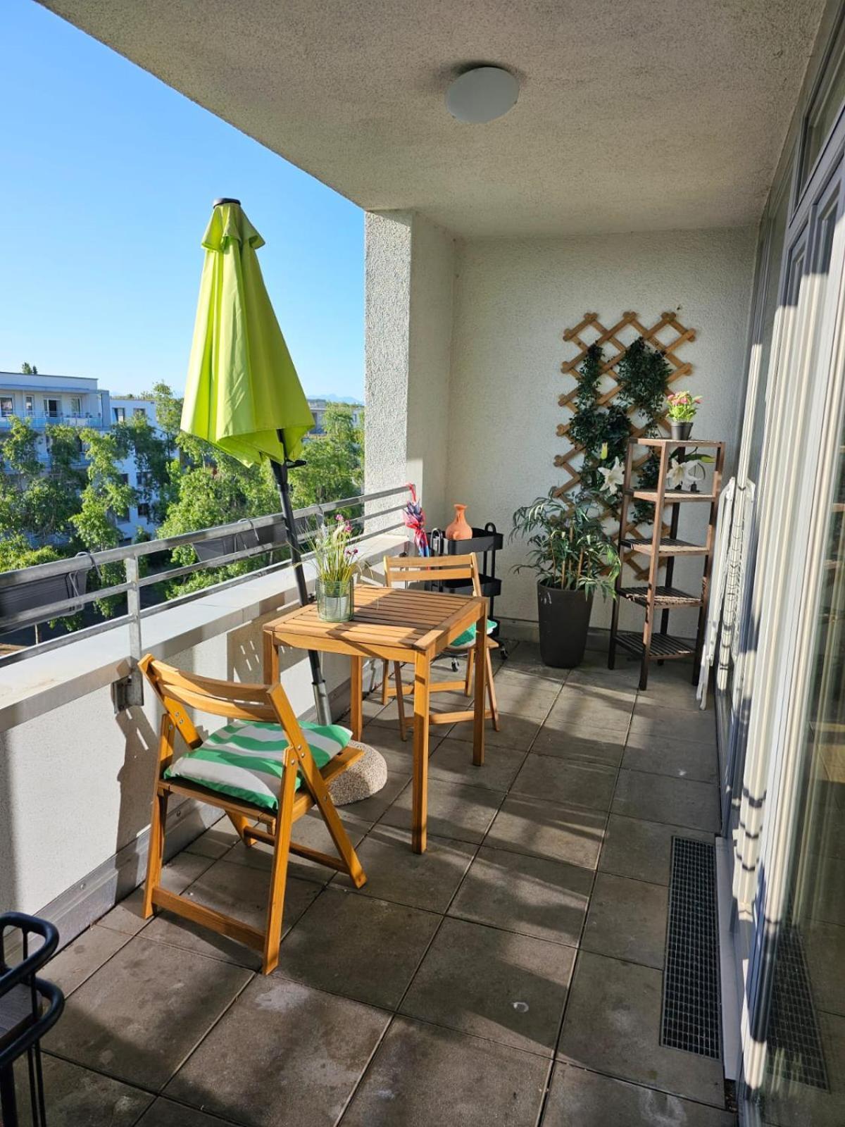Hervorragende Aussicht Messe Appartement München